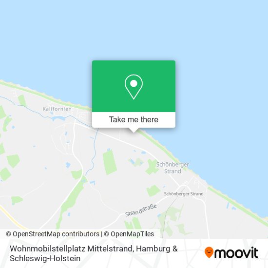 Карта Wohnmobilstellplatz Mittelstrand