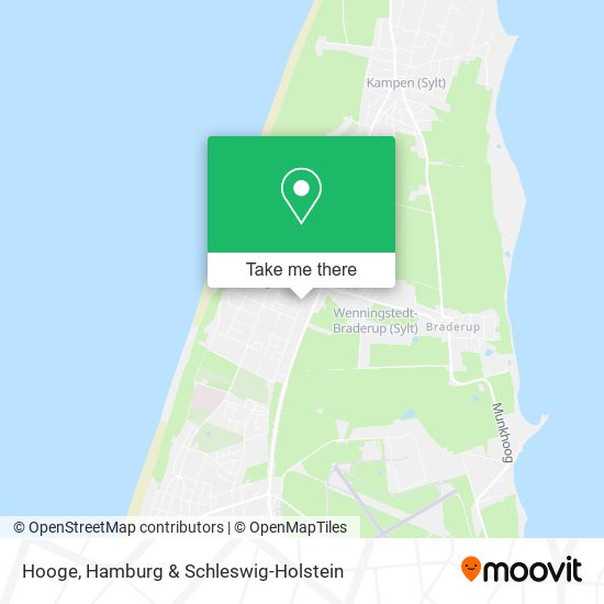 Hooge map