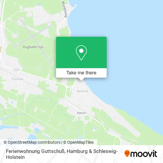 Карта Ferienwohnung Guttschuß