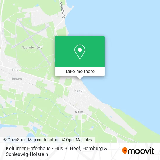 Карта Keitumer Hafenhaus - Hüs Bi Heef