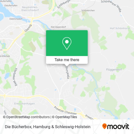 Die Bücherbox map