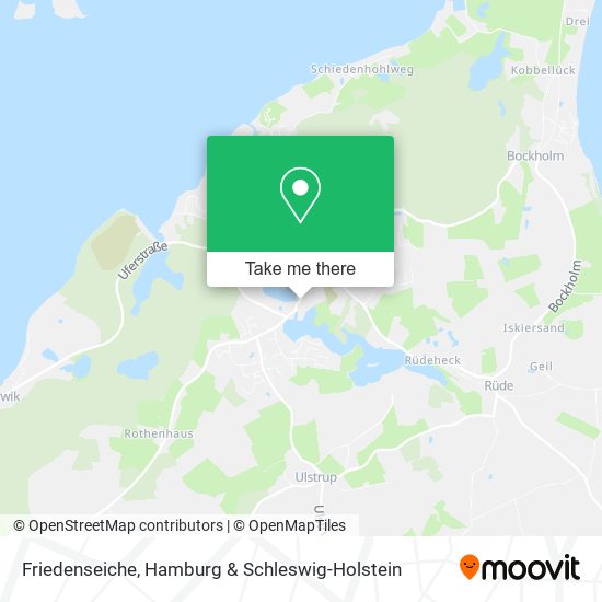 Friedenseiche map