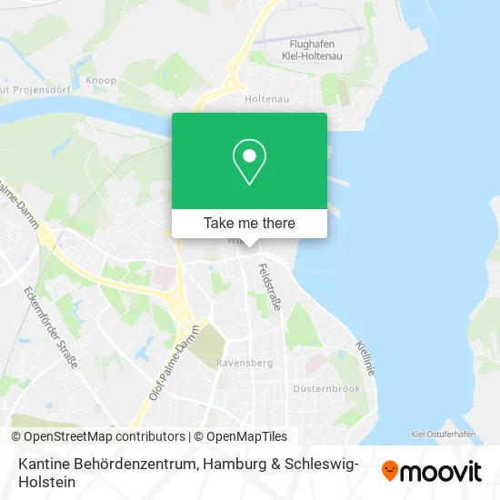 Карта Kantine Behördenzentrum