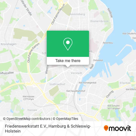 Карта Friedenswerkstatt E.V.