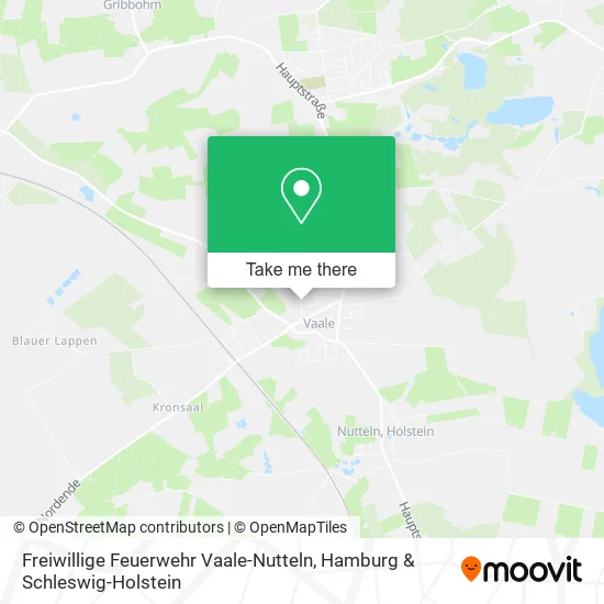 Карта Freiwillige Feuerwehr Vaale-Nutteln