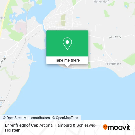 Карта Ehrenfriedhof Cap Arcona