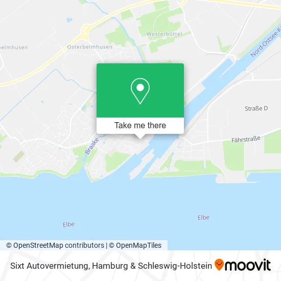 Карта Sixt Autovermietung