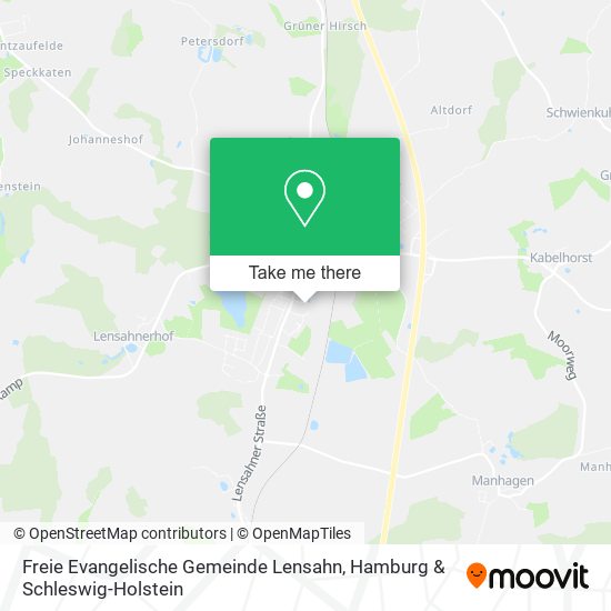 Freie Evangelische Gemeinde Lensahn map