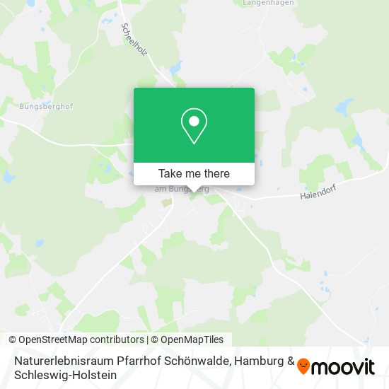 Naturerlebnisraum Pfarrhof Schönwalde map