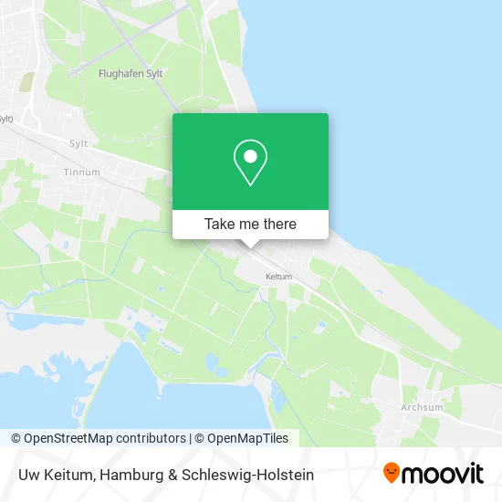 Карта Uw Keitum