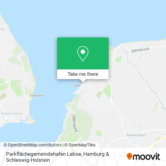 Карта Parkflächegemeindehafen Laboe