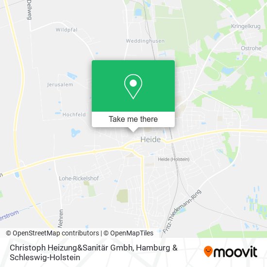 Christoph Heizung&Sanitär Gmbh map