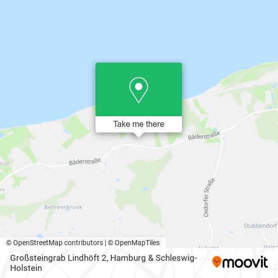 Großsteingrab Lindhöft 2 map