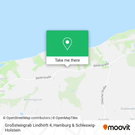 Карта Großsteingrab Lindhöft 4