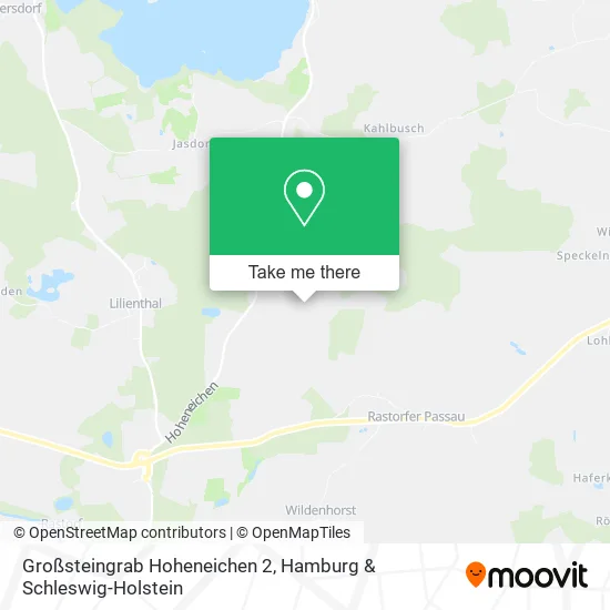 Карта Großsteingrab Hoheneichen 2