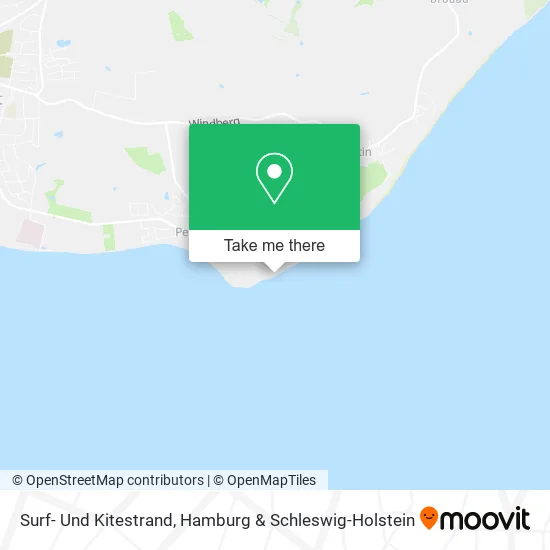 Карта Surf- Und Kitestrand