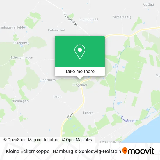 Карта Kleine Eckernkoppel