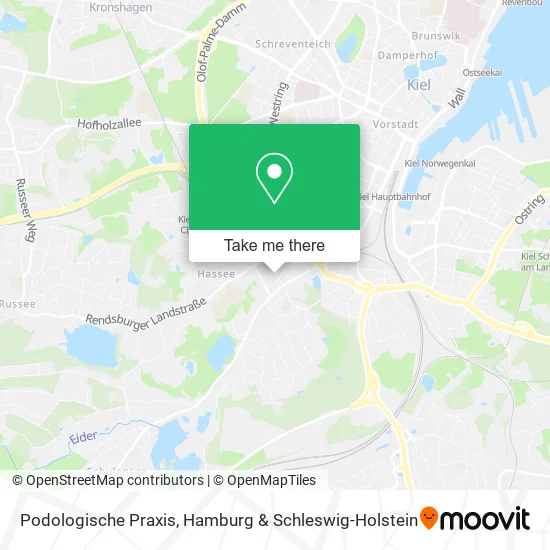 Карта Podologische Praxis