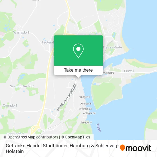 Карта Getränke Handel Stadtländer