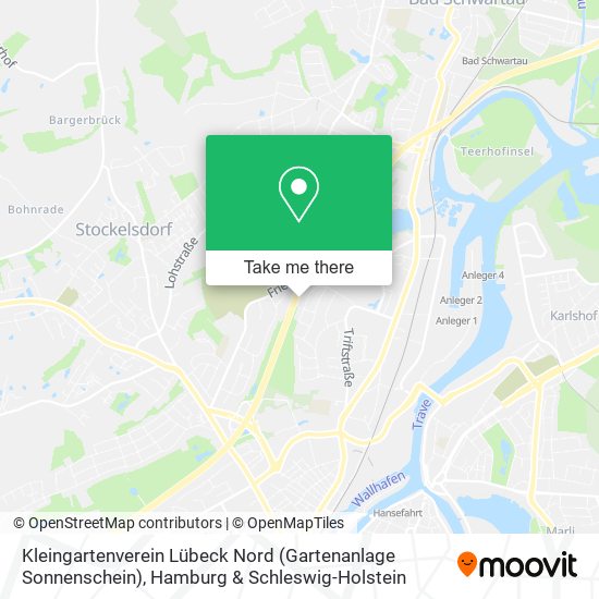 Kleingartenverein Lübeck Nord (Gartenanlage Sonnenschein) map