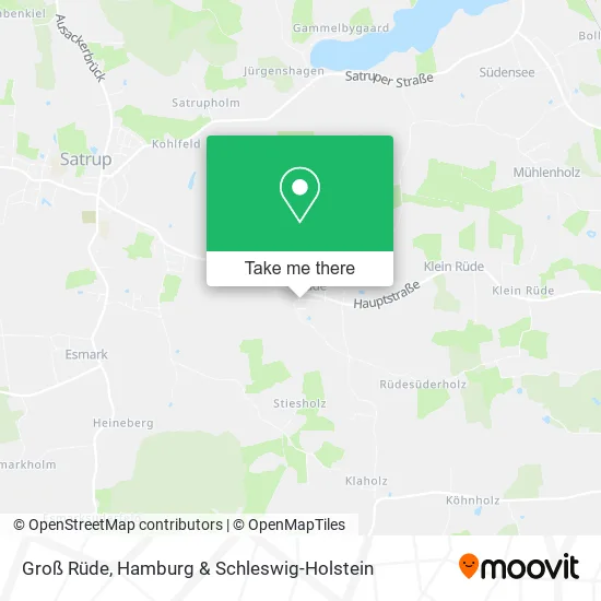 Карта Groß Rüde