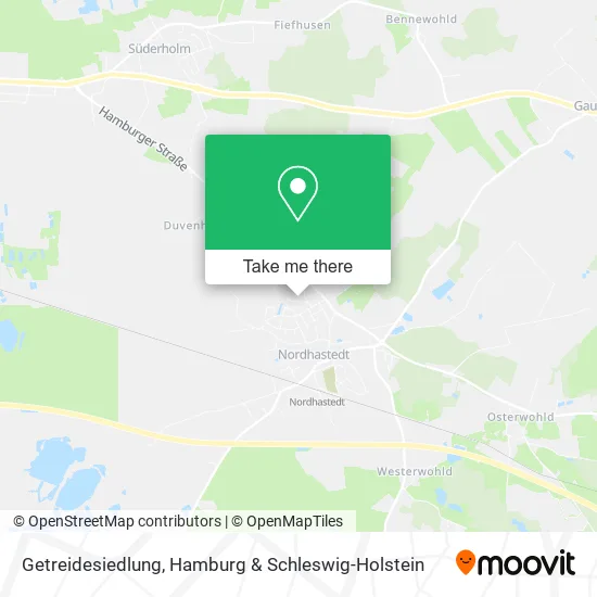 Карта Getreidesiedlung