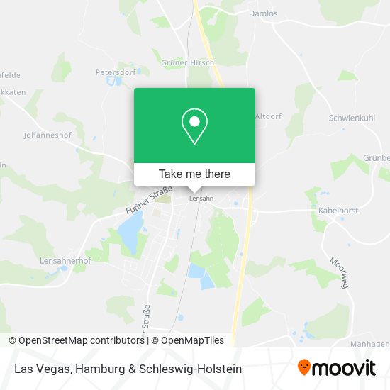 Las Vegas map