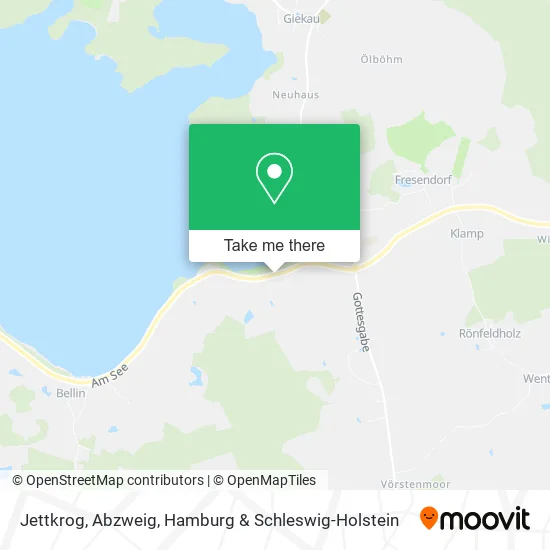 Карта Jettkrog, Abzweig