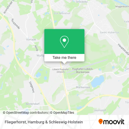 Карта Fliegerhorst