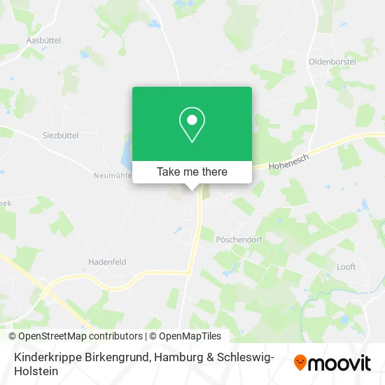 Карта Kinderkrippe Birkengrund