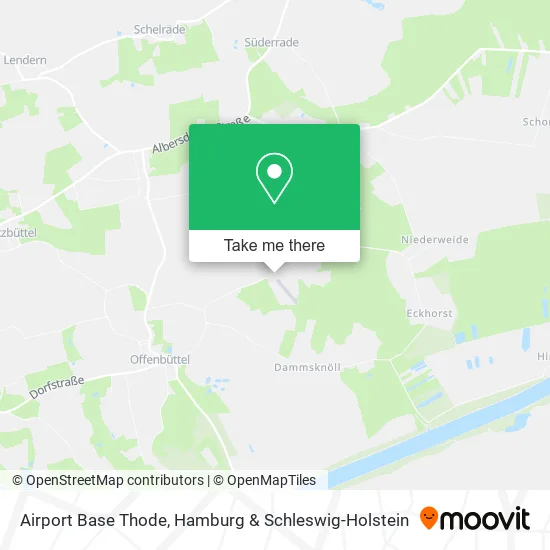 Карта Airport Base Thode