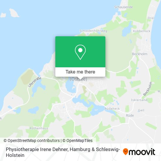 Physiotherapie Irene Dehner map