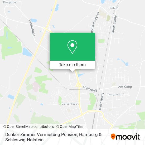 Dunker Zimmer Vermietung Pension map