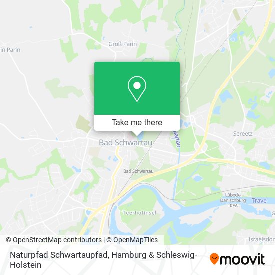 Naturpfad Schwartaupfad map