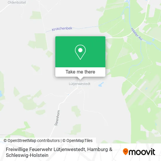 Карта Freiwillige Feuerwehr Lütjenwestedt