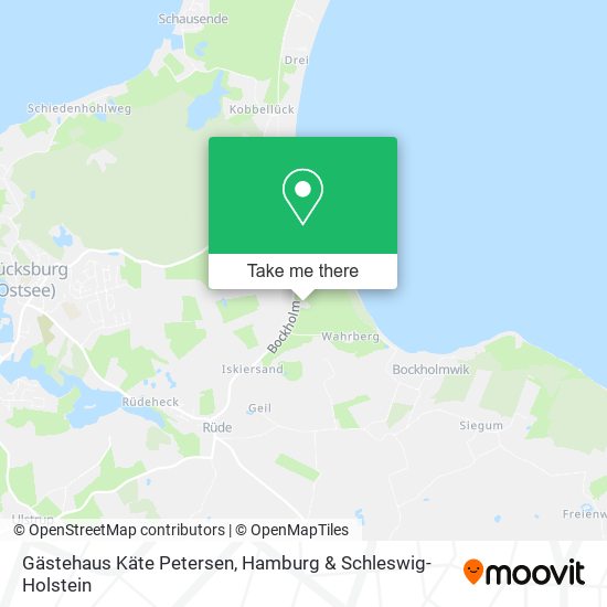 Gästehaus Käte Petersen map