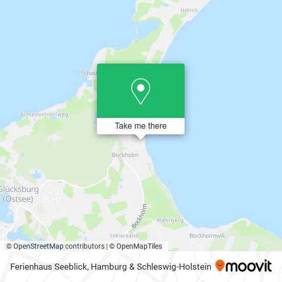 Карта Ferienhaus Seeblick