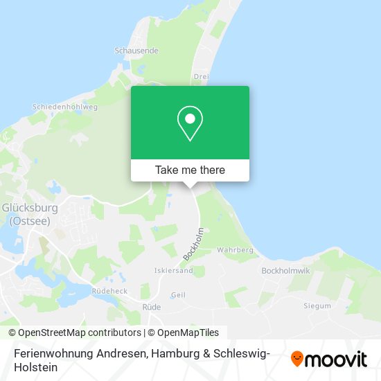 Ferienwohnung Andresen map