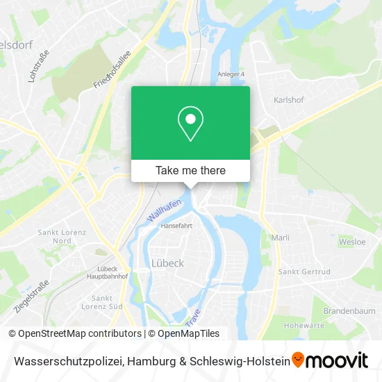 Карта Wasserschutzpolizei