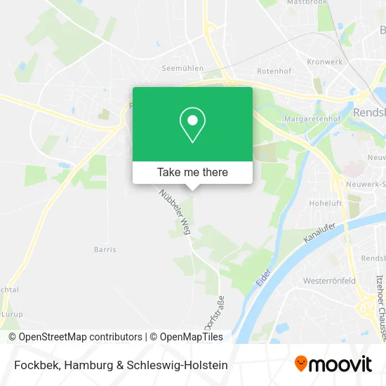 Карта Fockbek