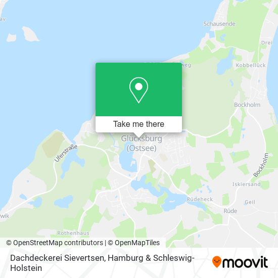 Dachdeckerei Sievertsen map