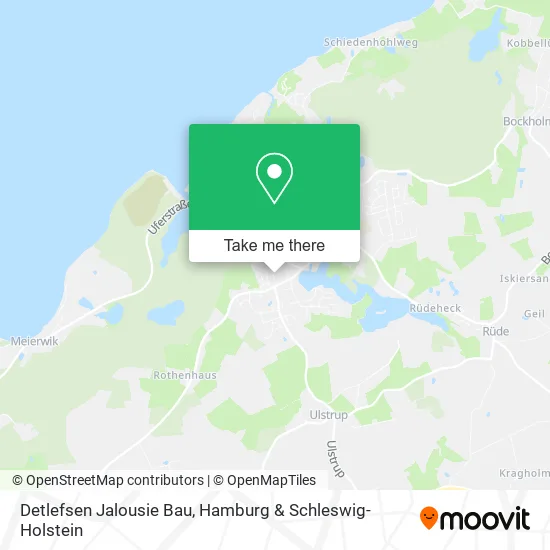 Карта Detlefsen Jalousie Bau