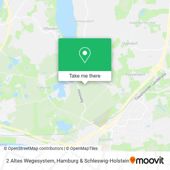 Карта 2 Altes Wegesystem