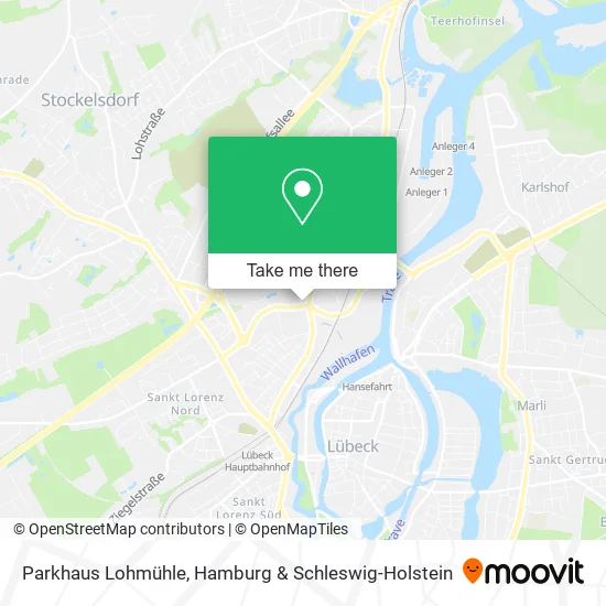 Parkhaus Lohmühle map