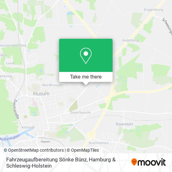 Карта Fahrzeugaufbereitung Sönke Bünz