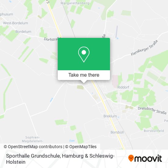 Sporthalle Grundschule map
