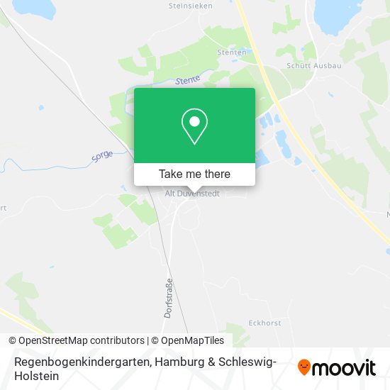 Regenbogenkindergarten map