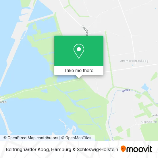 Карта Beltringharder Koog