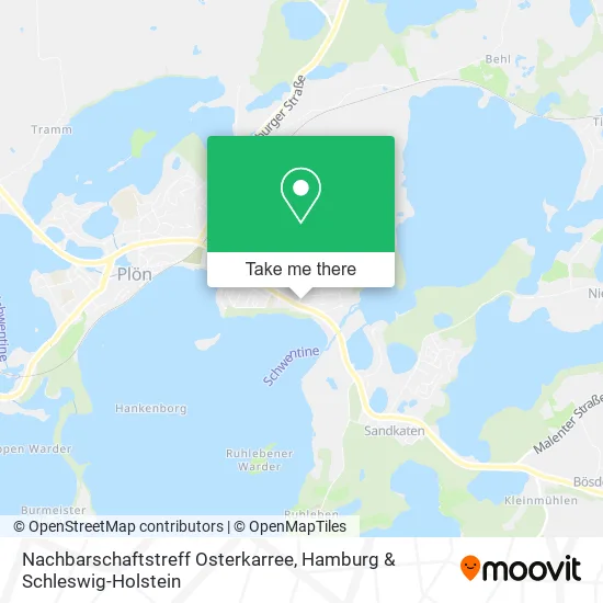 Карта Nachbarschaftstreff Osterkarree