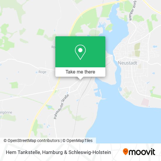 Hem Tankstelle map